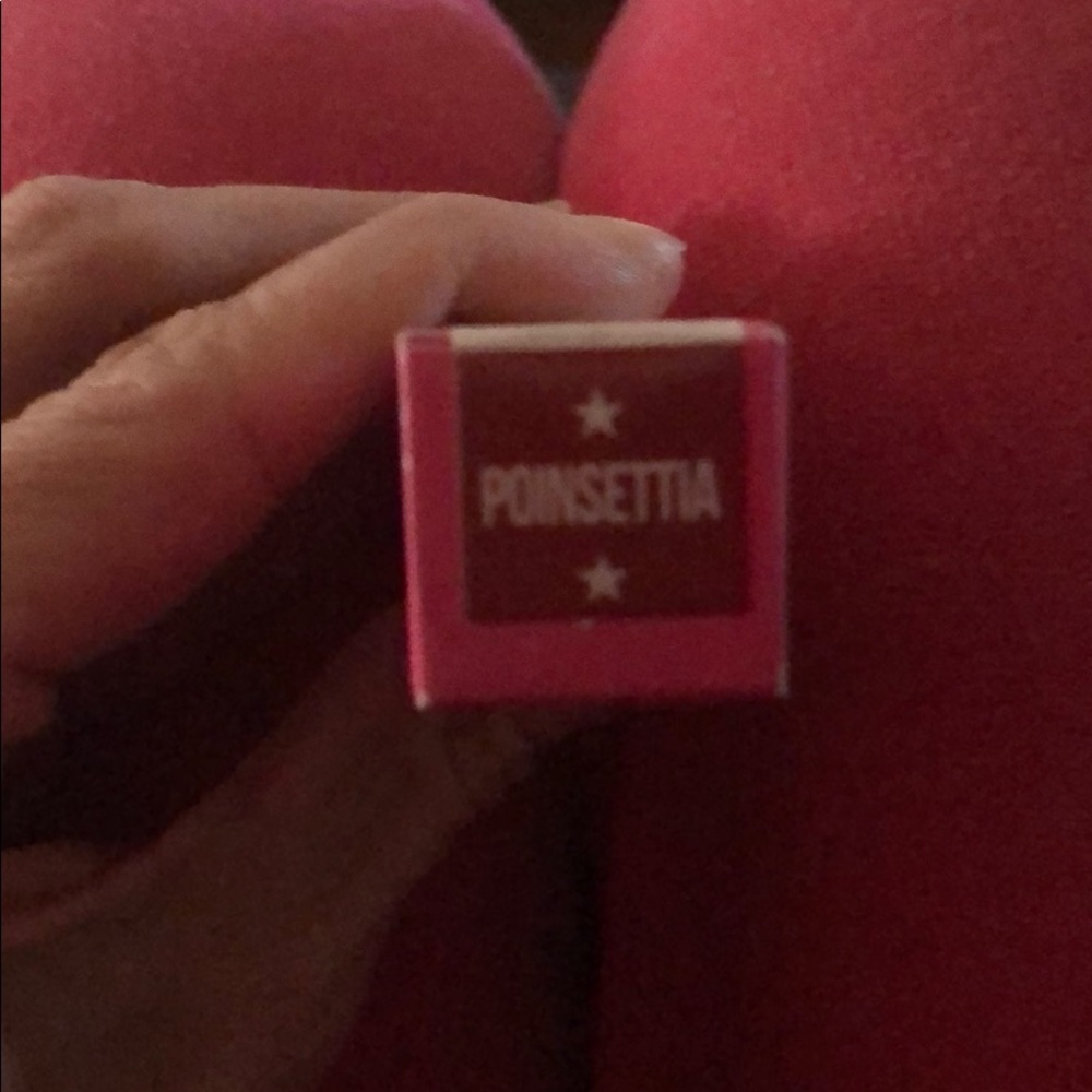 Jeffree Star poinsettia velour